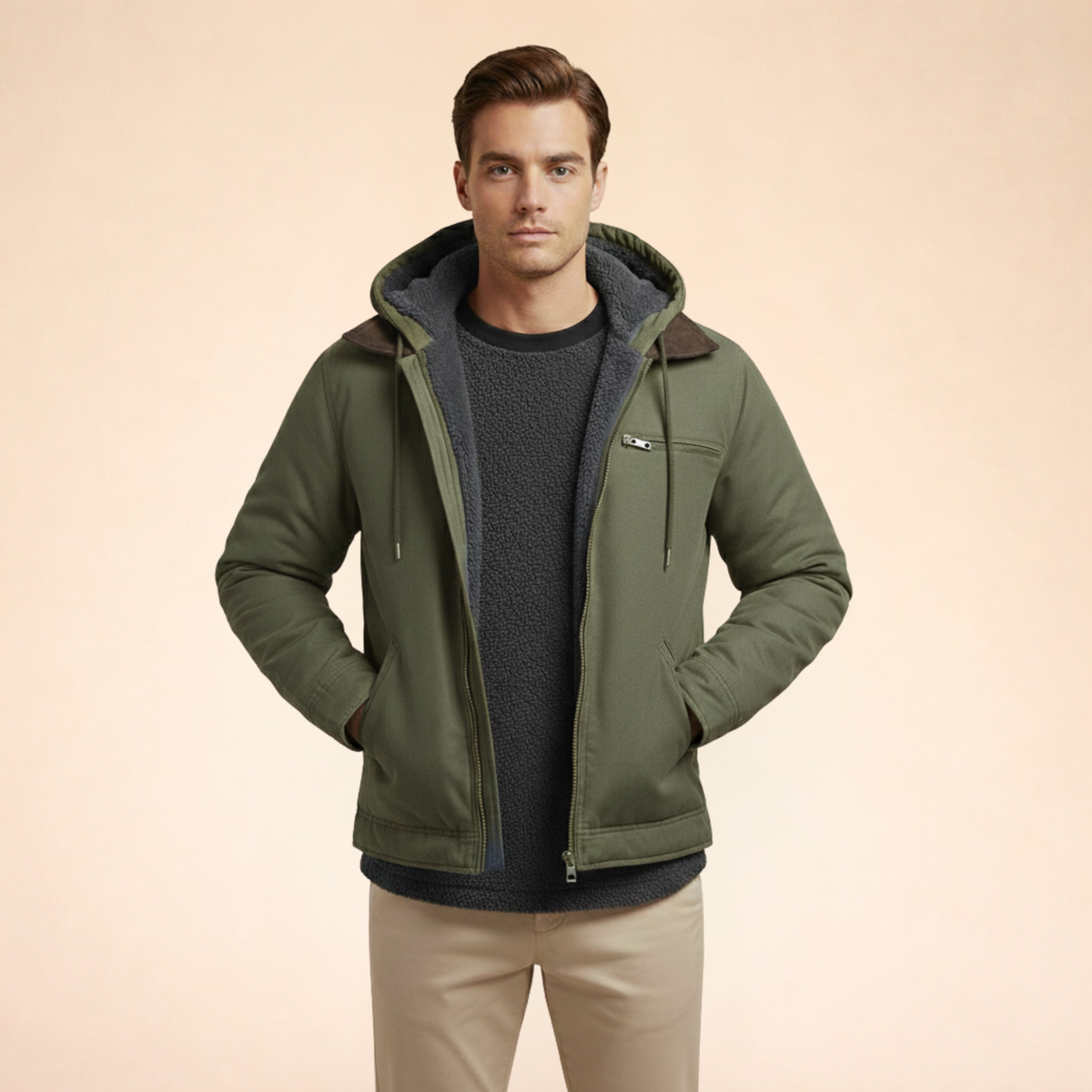 Men's Waterproof Modern Jacket | Stylish Comfortable Outdoor Coat 3