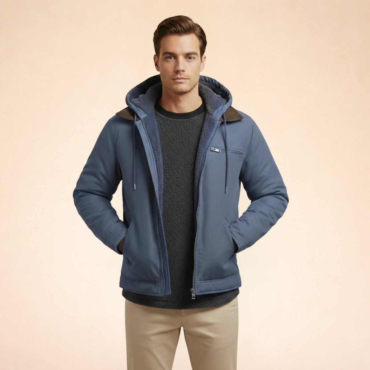 Men's Waterproof Modern Jacket | Stylish Comfortable Outdoor Coat 4