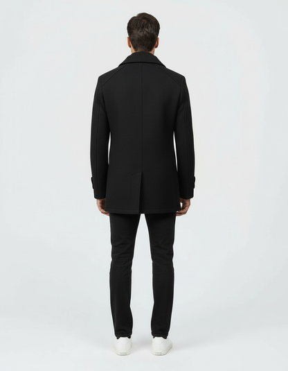 Men's Waterproof Winter Jacket | Elegant Insulated Business Coat for Cold Weather