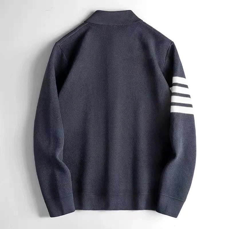 Men's Cardigan Smart Style Knit Button Front Sweater Casual
