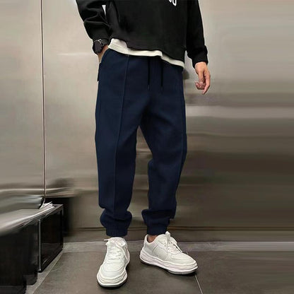 Men's Fleece Jogger Pants Warm Comfortable Winter