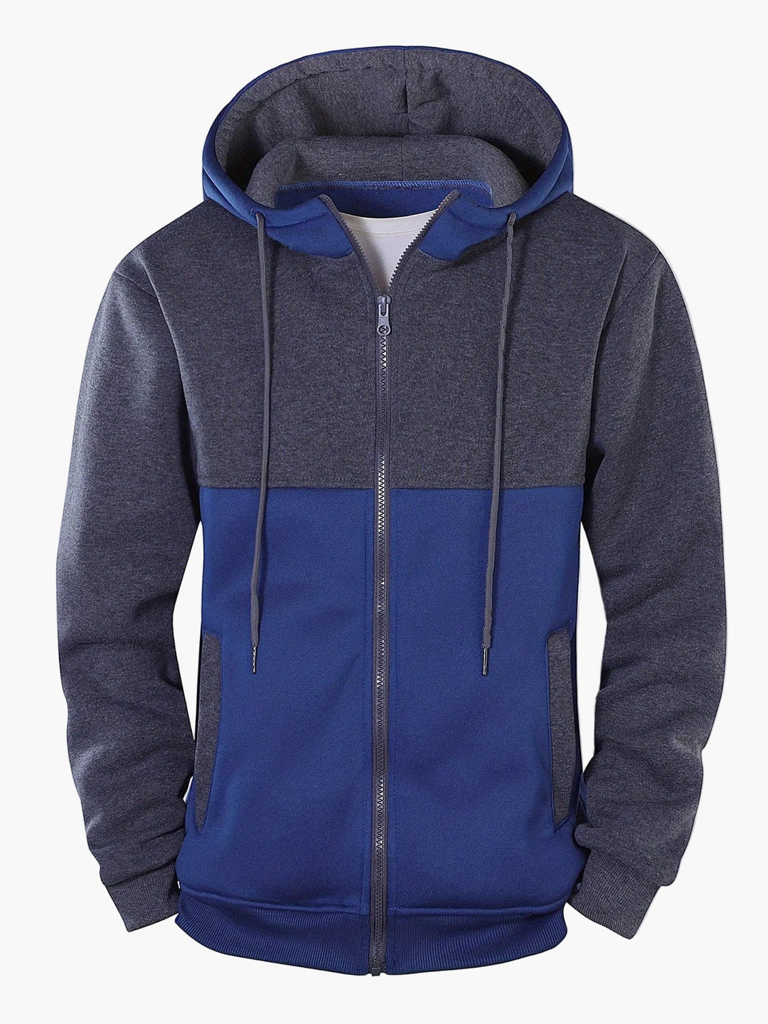 Men's Full Zip Hoodie Tracksuit 2 Piece Jogger Set