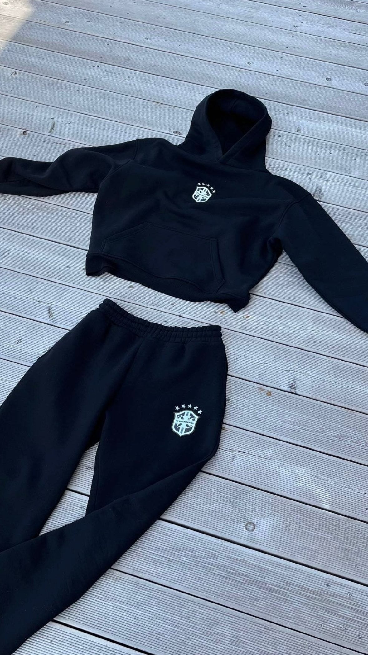 Men's Streetwear Tracksuit 2 Piece Hoodie Jogger Set