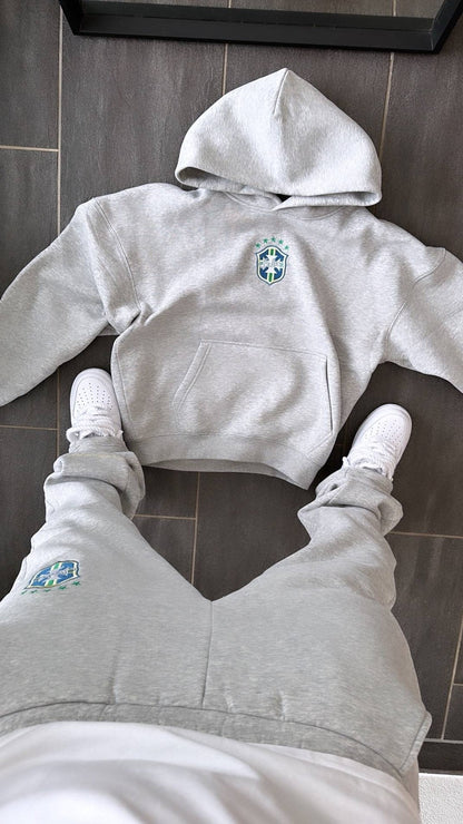 Men's Streetwear Tracksuit 2 Piece Hoodie Jogger Set
