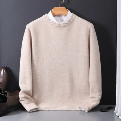 Men's Classic Fit Sweater Knit Pullover Everyday Comfort