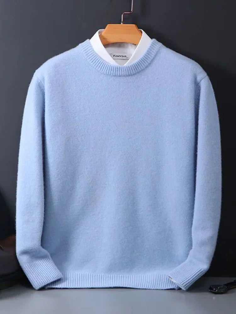 Men's Classic Fit Sweater Knit Pullover Everyday Comfort