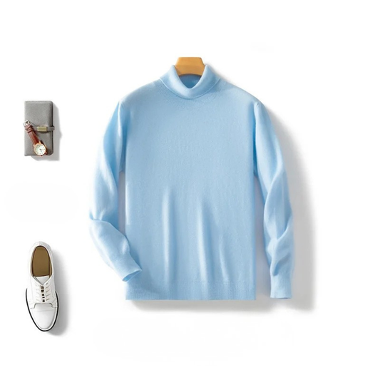 Men's Cashmere Sweater Soft Crew Neck Warm Luxury Pullover Jumper