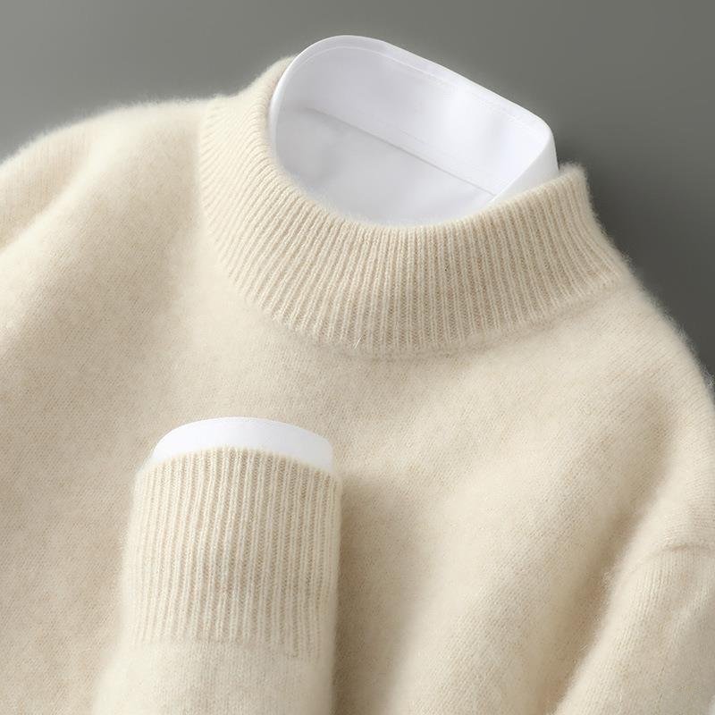 Women's Cashmere Sweater | Soft Elegant Crew Neck Top for Timeless Style 0