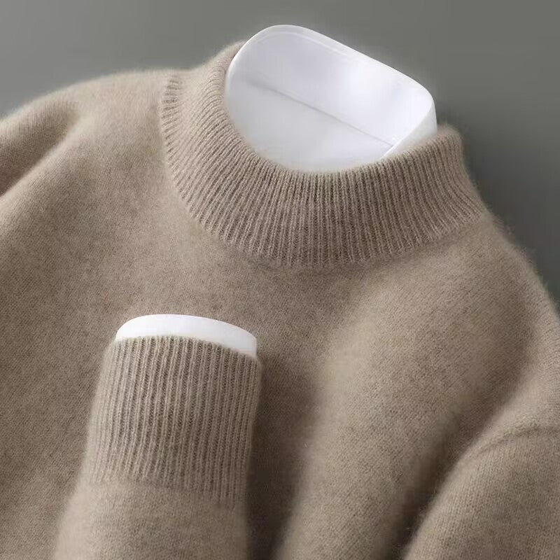 Women's Cashmere Sweater | Soft Elegant Crew Neck Top for Timeless Style 1