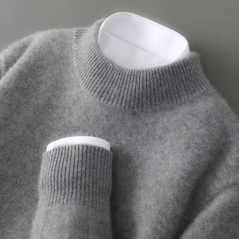 Women's Cashmere Sweater | Soft Elegant Crew Neck Top for Timeless Style 4