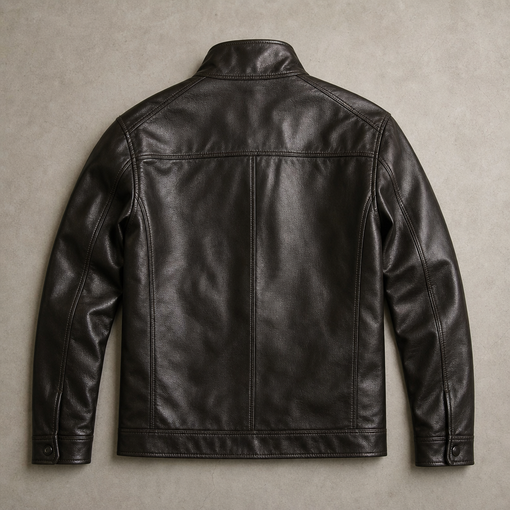 Women's Faux Leather Jacket | Plush Lined Winter Coat | Stylish Warmth & Comfort 3