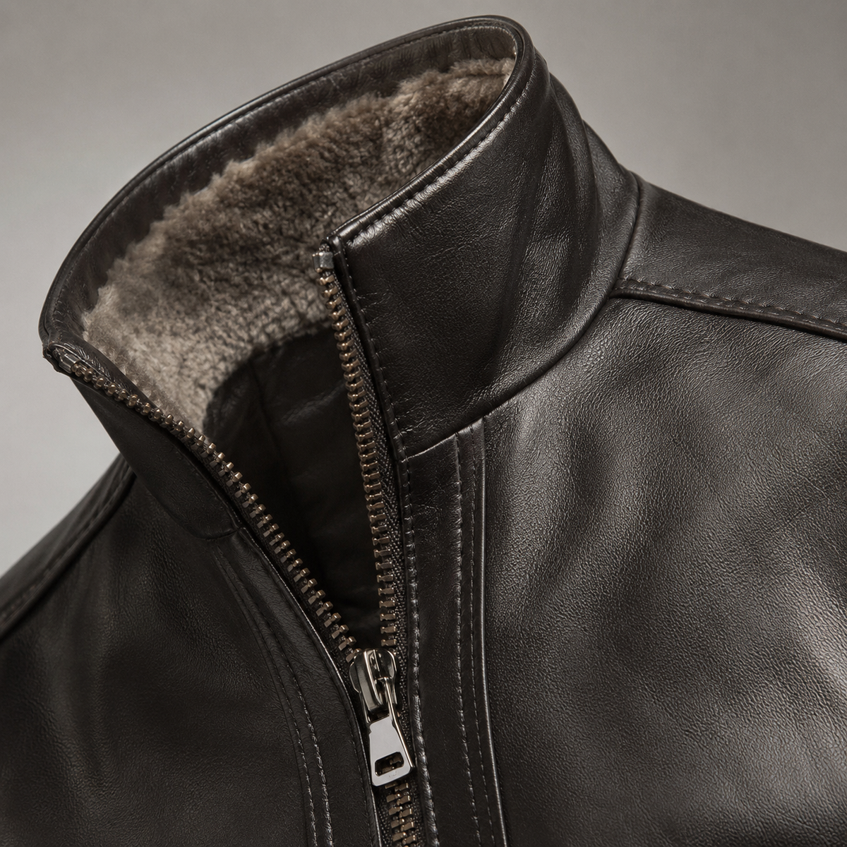 Women's Faux Leather Jacket | Plush Lined Winter Coat | Stylish Warmth & Comfort 5