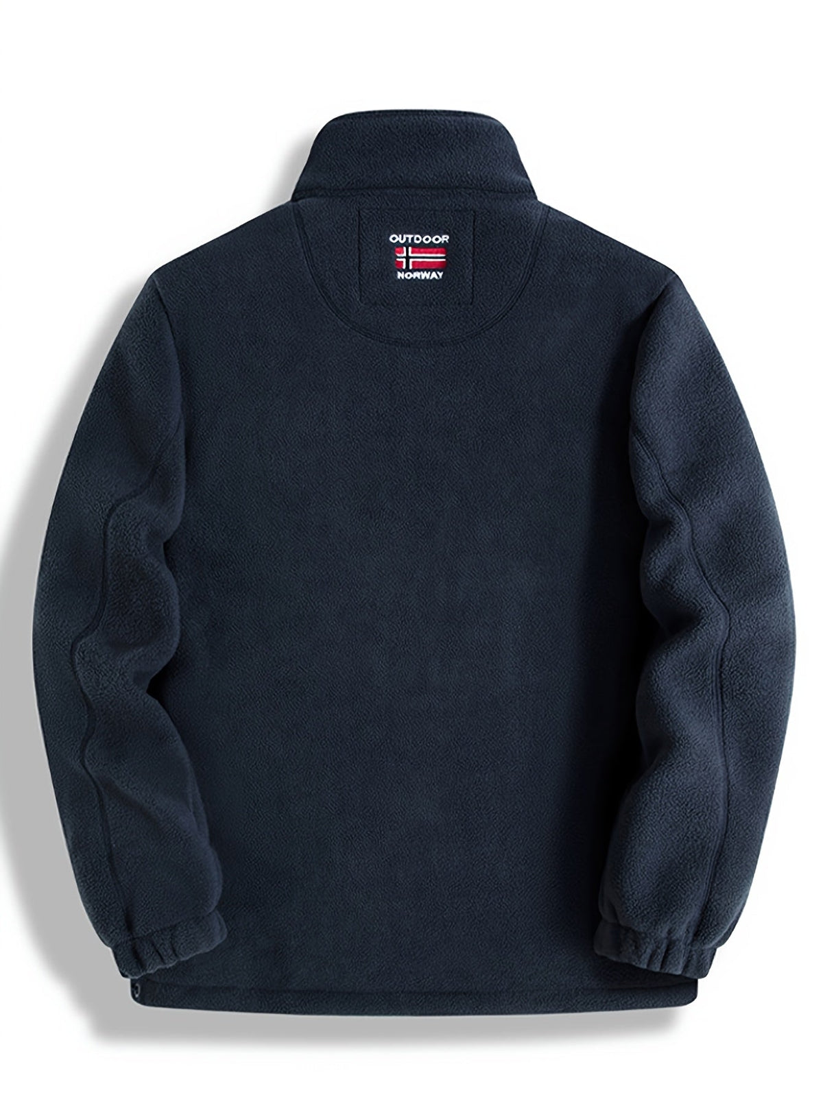 Men's Fleece Jacket Outdoor Zip Up Warm Casual Lightweight