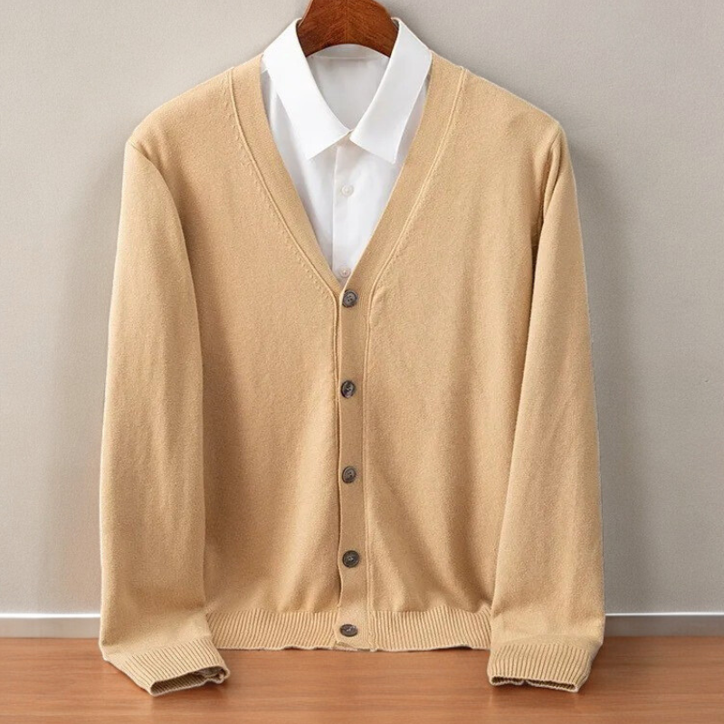 Women's Premium Cashmere Blend Cardigan | Soft Black Sweater for Ultimate Comfort 0