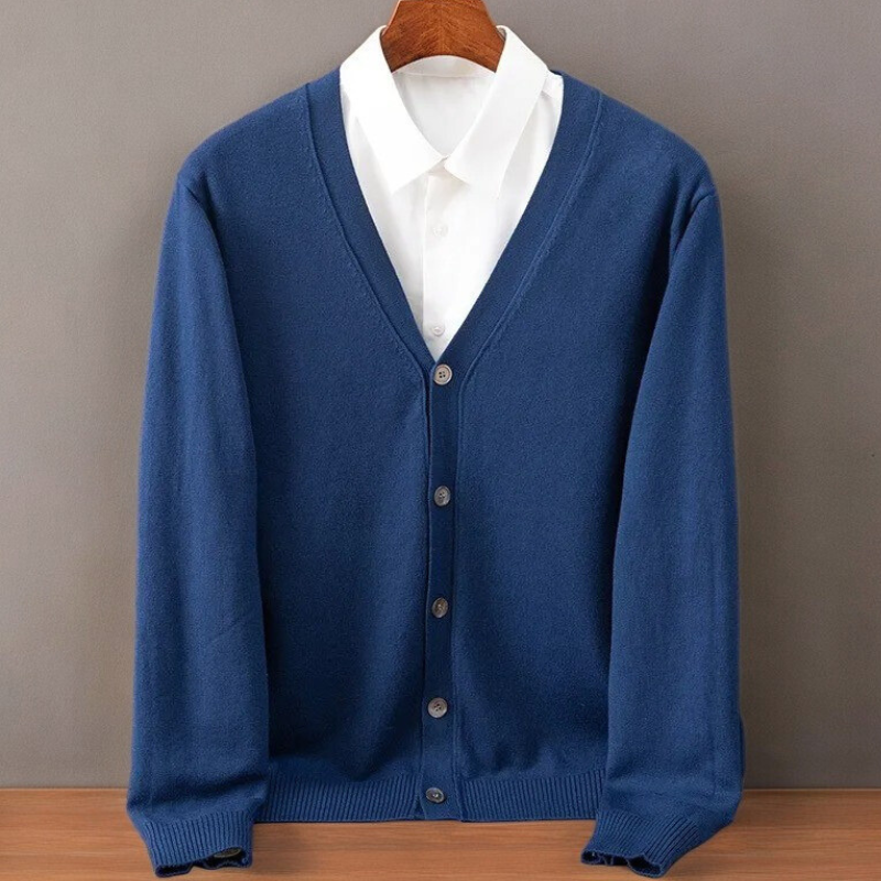 Women's Premium Cashmere Blend Cardigan | Soft Black Sweater for Ultimate Comfort 2