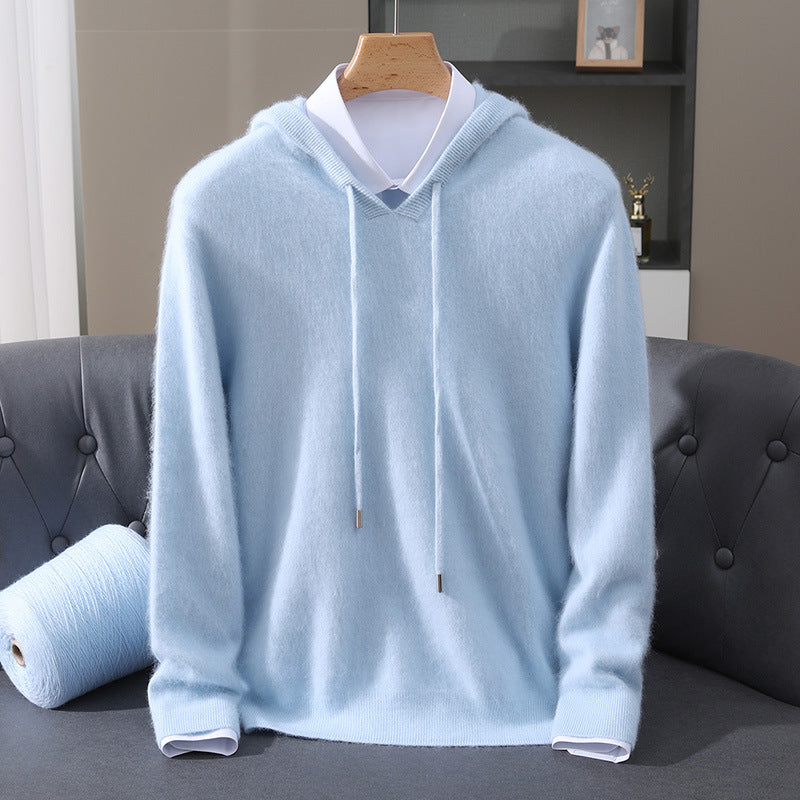 Women's Premium Cashmere Hoodie | Soft Elegant Pullover Sweatshirt for Women 0