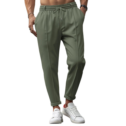 Men's Slim Fit Chinos Versatile Smart Casual Trousers