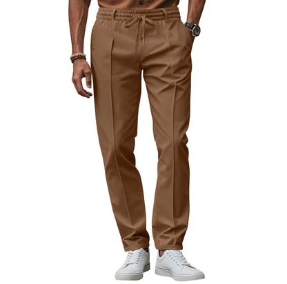 Men's Slim Fit Chinos Versatile Smart Casual Trousers