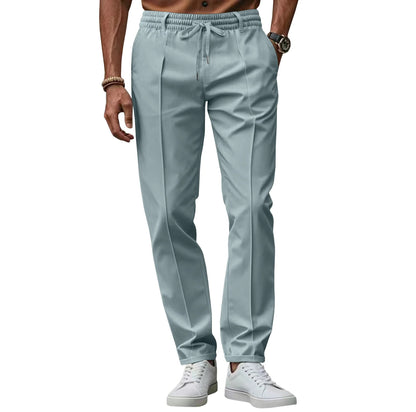Men's Slim Fit Chinos Versatile Smart Casual Trousers