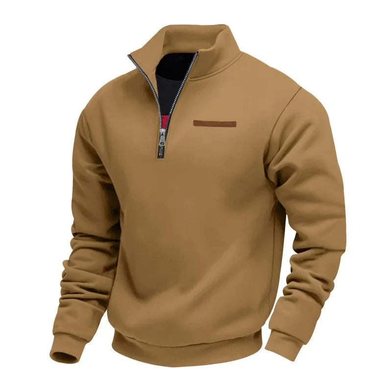 Men's Full Zip Knit Cardigan Warm Functional Sweater