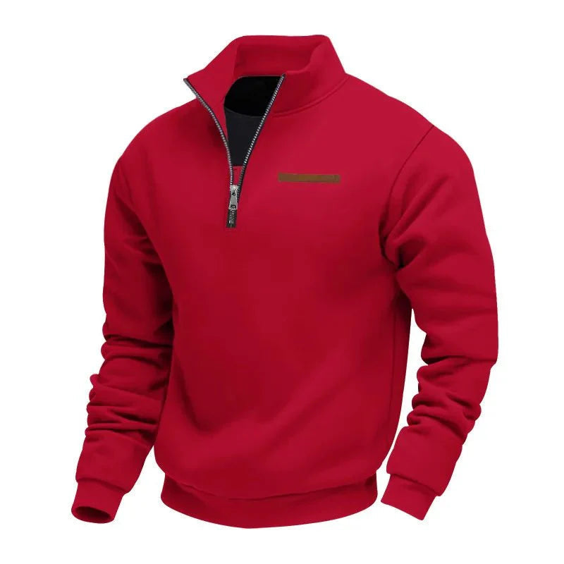Men's Full Zip Knit Cardigan Warm Functional Sweater