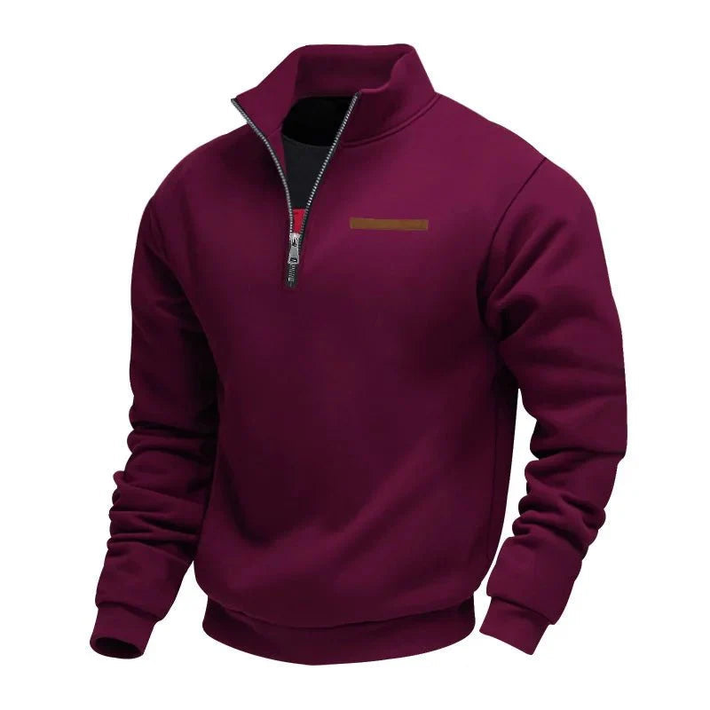 Men's Full Zip Knit Cardigan Warm Functional Sweater