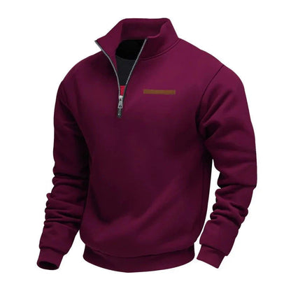Men's Full Zip Knit Cardigan Warm Functional Sweater