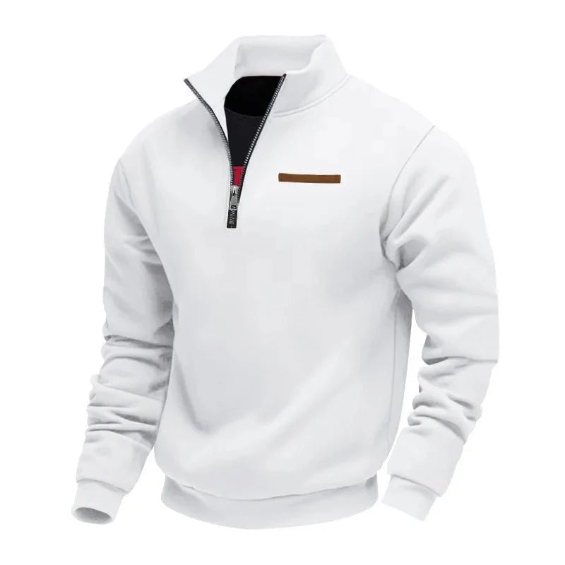 Men's Full Zip Knit Cardigan Warm Functional Sweater