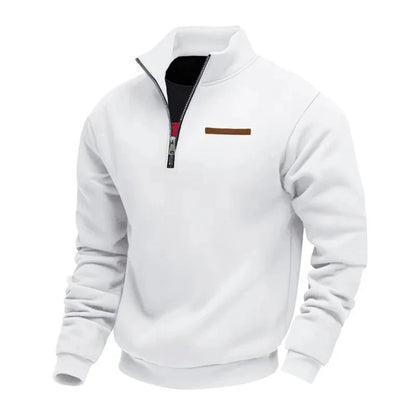 Men's Full Zip Knit Cardigan Warm Functional Sweater