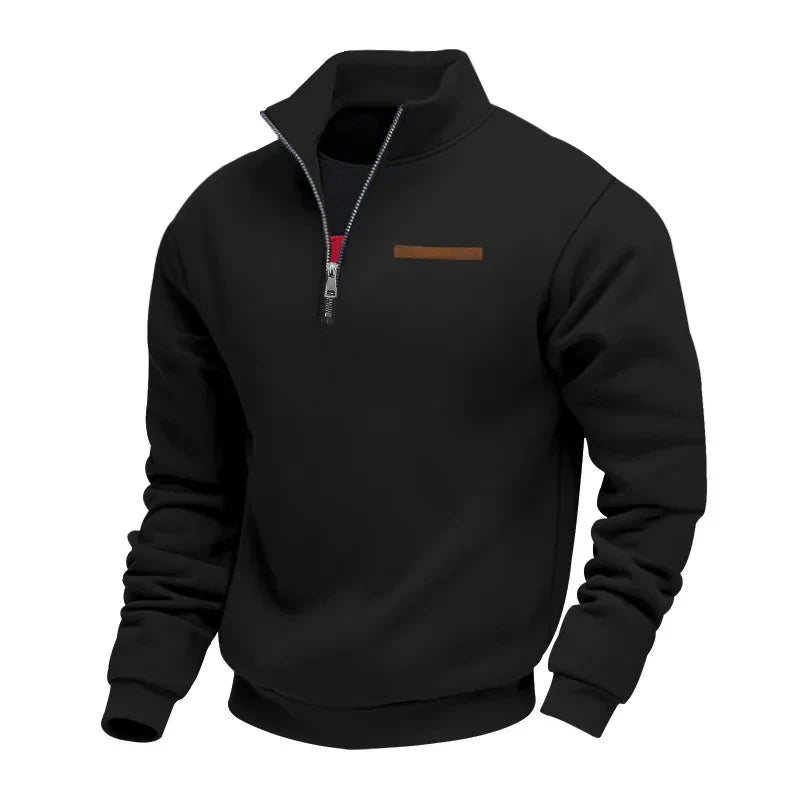 Men's Full Zip Knit Cardigan Warm Functional Sweater