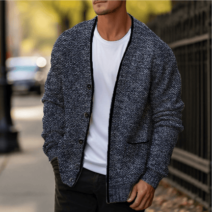 Men's Knitted Cardigan Sweater Warm Winter Layer