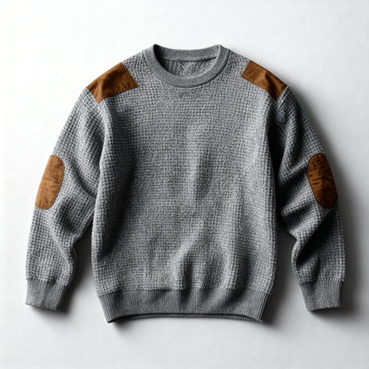 Men's Heritage Sweater Classic Quiet Luxury Knit Pullover Timeless