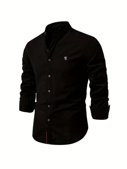 Men's Casual Button Shirt Lightweight Cotton Everyday Spring Wear