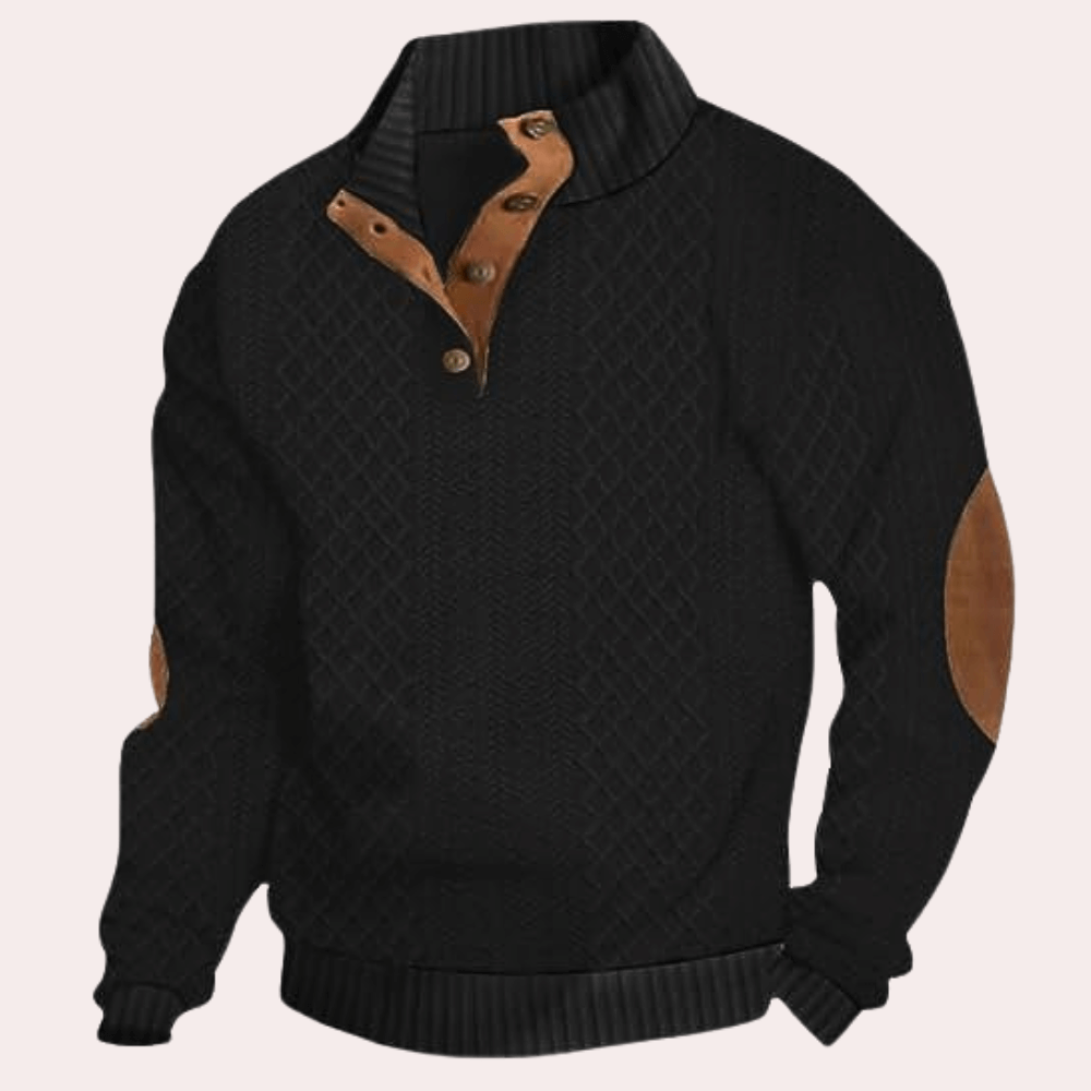Men's Soft Knit Sweater Comfortable Classic Style