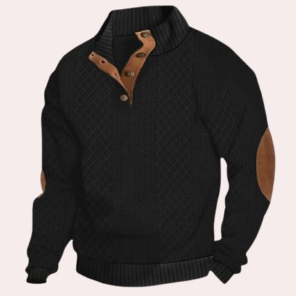 Men's Soft Knit Sweater Comfortable Classic Style