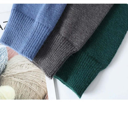 Men's Unique Knit Sweater Textured Warm Pullover