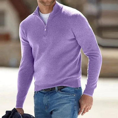 Men's Cashmere Jumper Long Sleeve Luxurious Soft