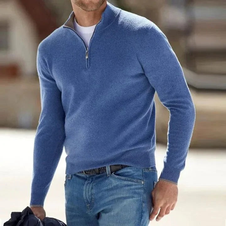 Men's Cashmere Jumper Long Sleeve Luxurious Soft