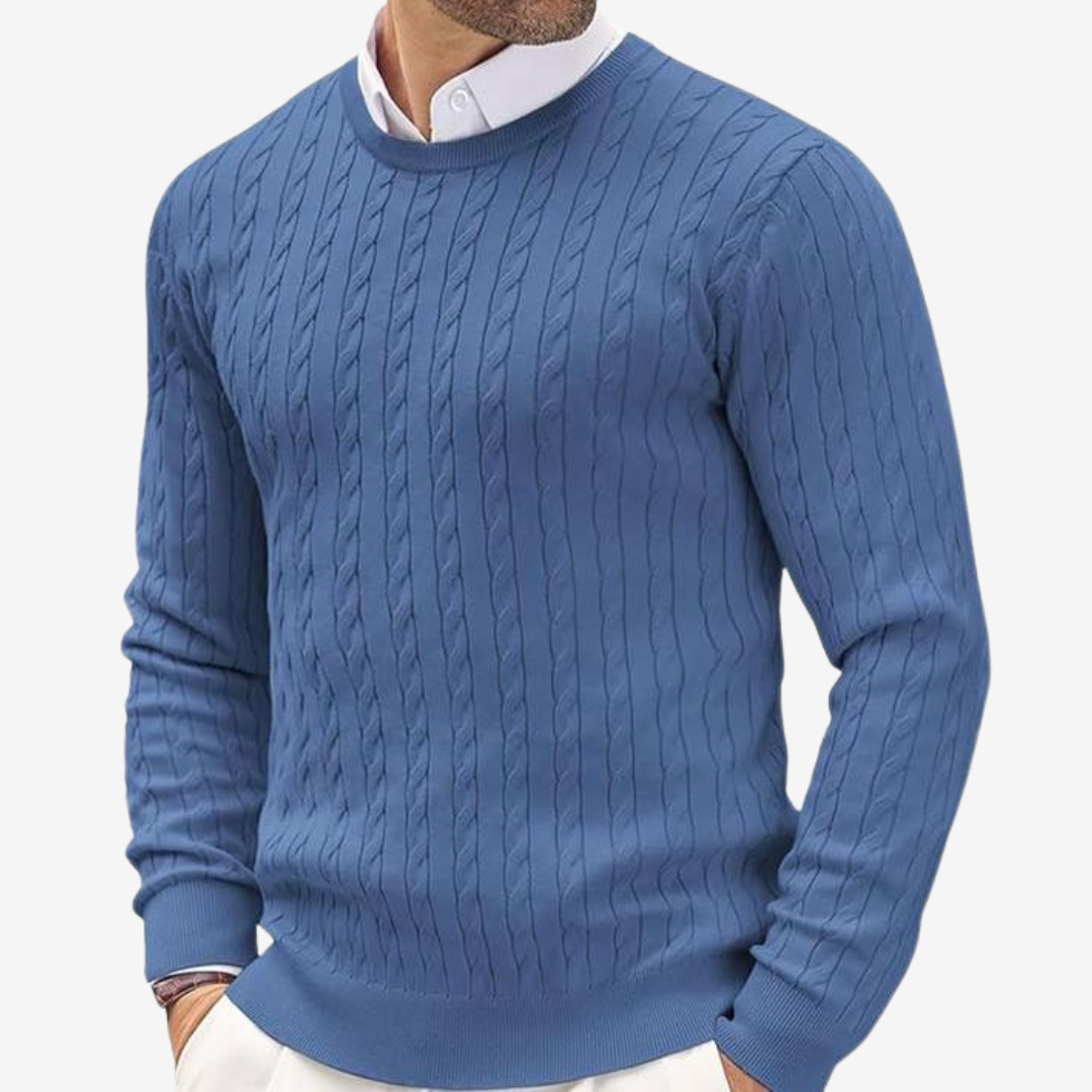 Men's Knitted Sweater Soft Warm Classic Pullover
