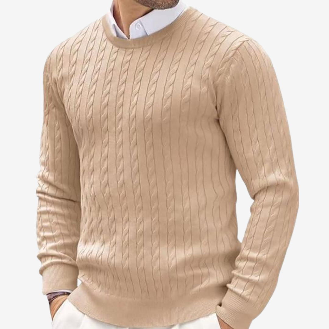Men's Knitted Sweater Soft Warm Classic Pullover