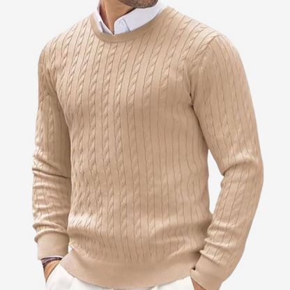 Men's Knitted Sweater Soft Warm Classic Pullover