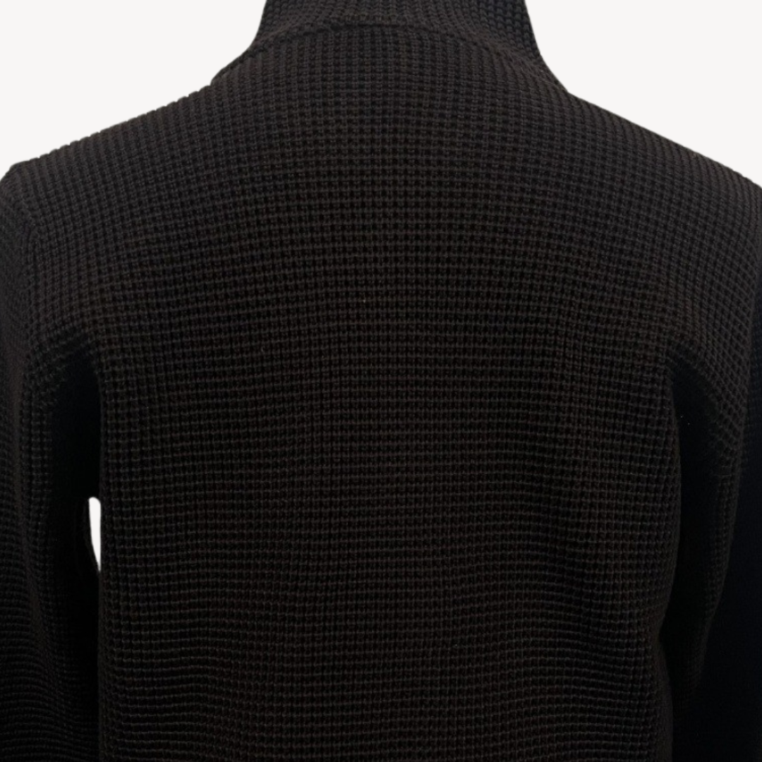 Men's Knitted Cardigan Classic Comfort Button-Up