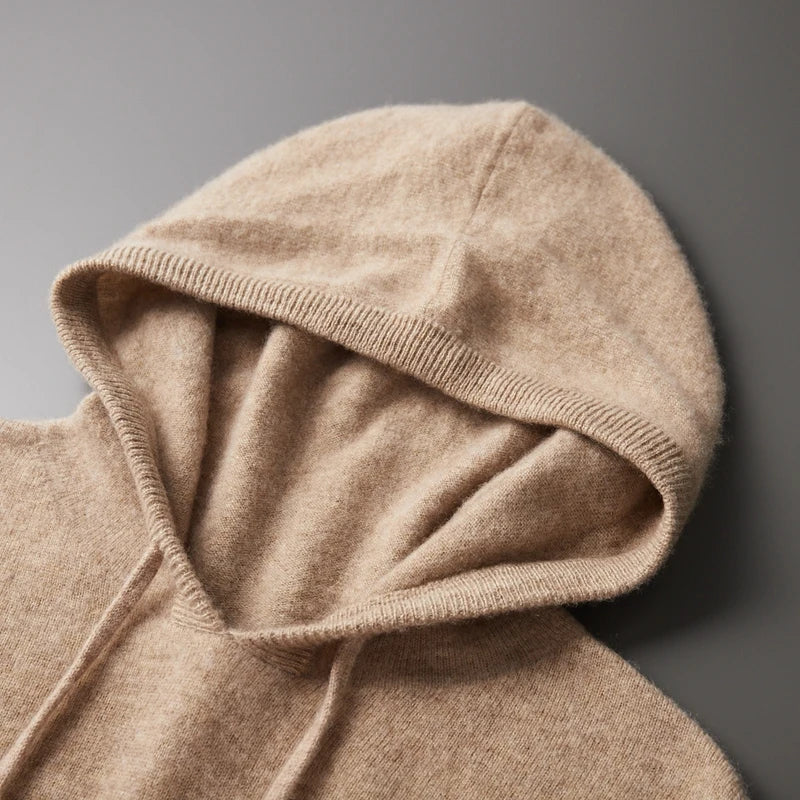 Men's Luxury Hoodie Adjustable Hood Premium Comfort