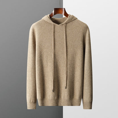 Men's Luxury Hoodie Adjustable Hood Premium Comfort