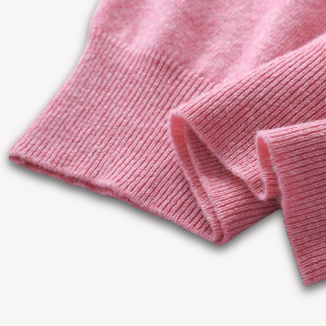 Men's V-Neck Sweater Slim Fit Soft Knit