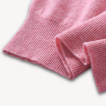 Men's V-Neck Sweater Slim Fit Soft Knit