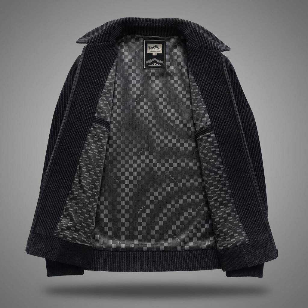 Men's Quilted Jacket Casual Padded Coat Everyday Winter Warm