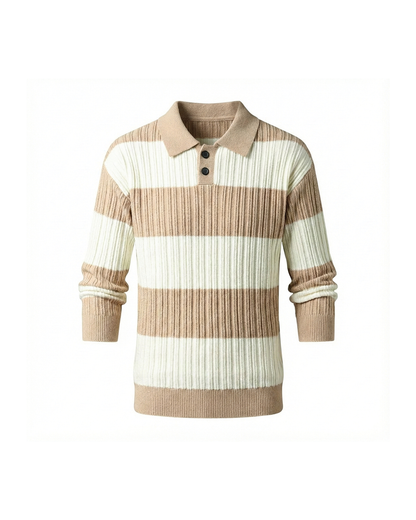 Men's Classic Wool Sweater Timeless Essential Knit Pullover Warm