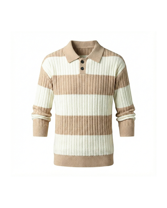 Men's Classic Wool Sweater Timeless Essential Knit Pullover Warm